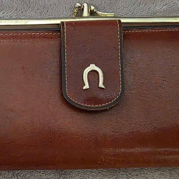 Capri Glove Cowhide Leather Wallet Vintage - Picture 1 of 8